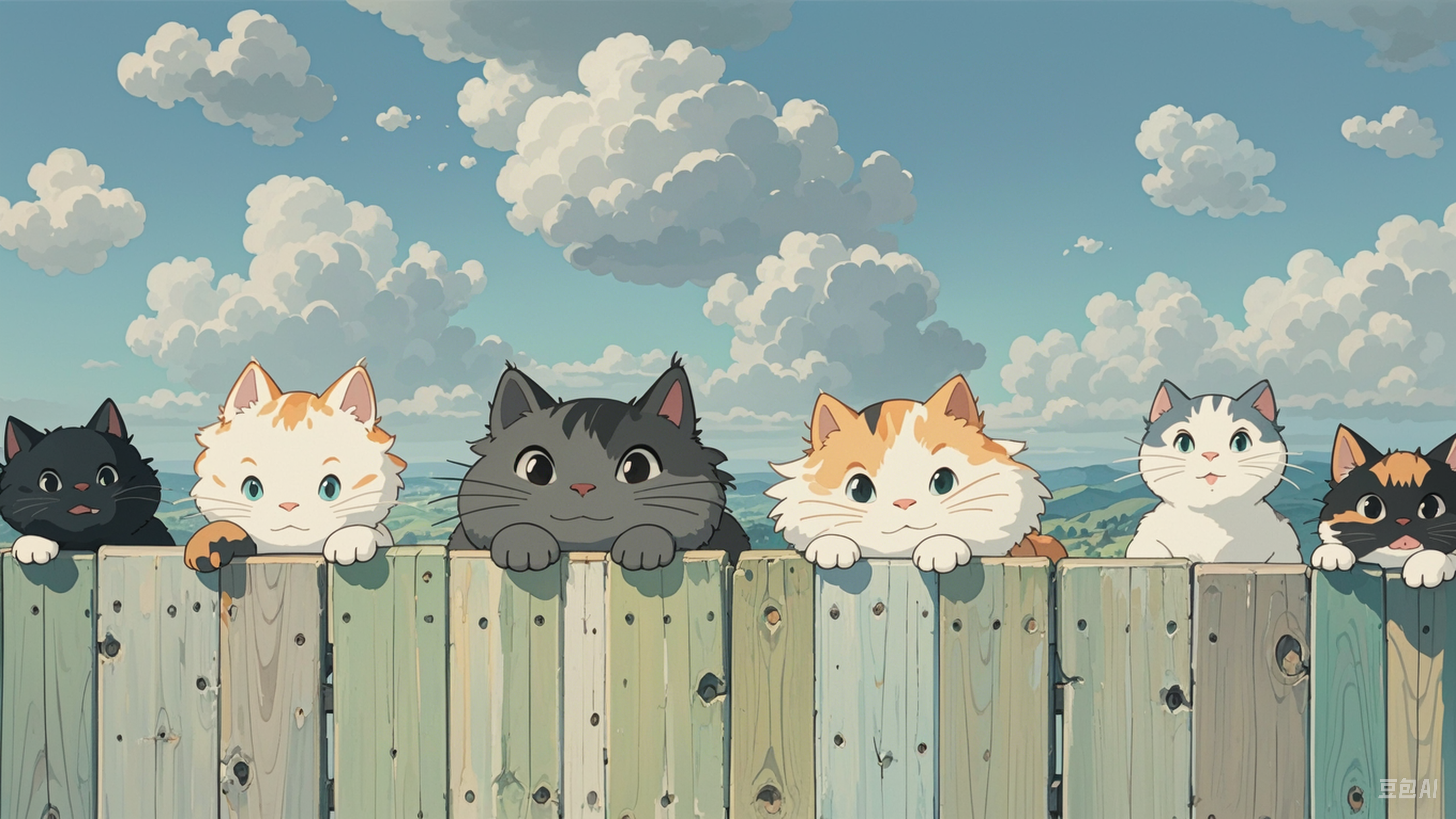 动物-可爱-围栏